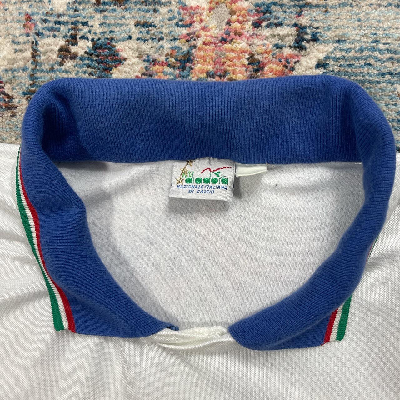 Diadora Italy Training Long Sleeve Football Shirt