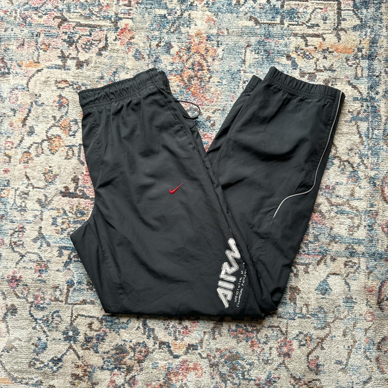 Vintage Nike Airmax Black Tracksuit Bottoms