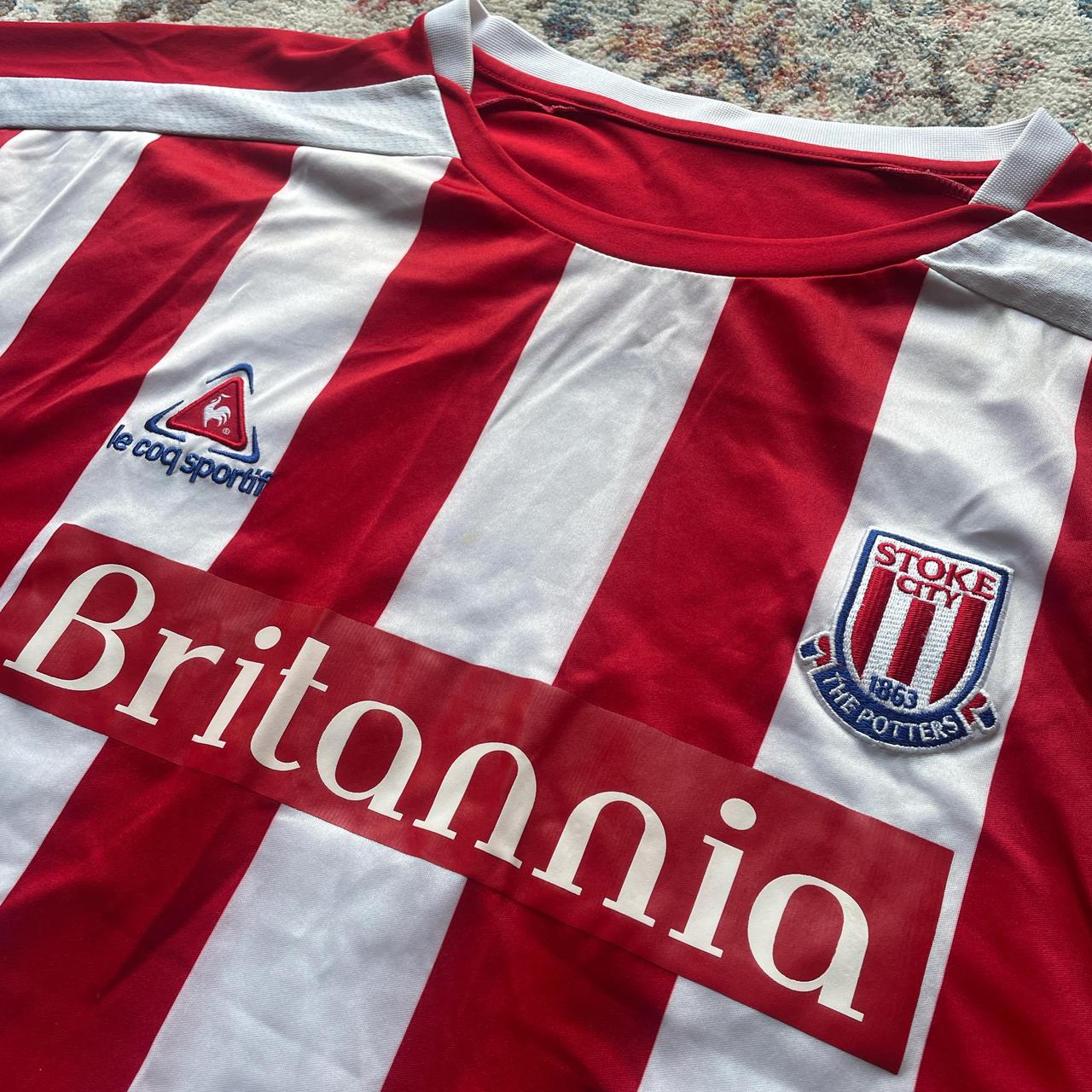 Stoke City Le Coq Sportif 2007/08 Home Football Shirt