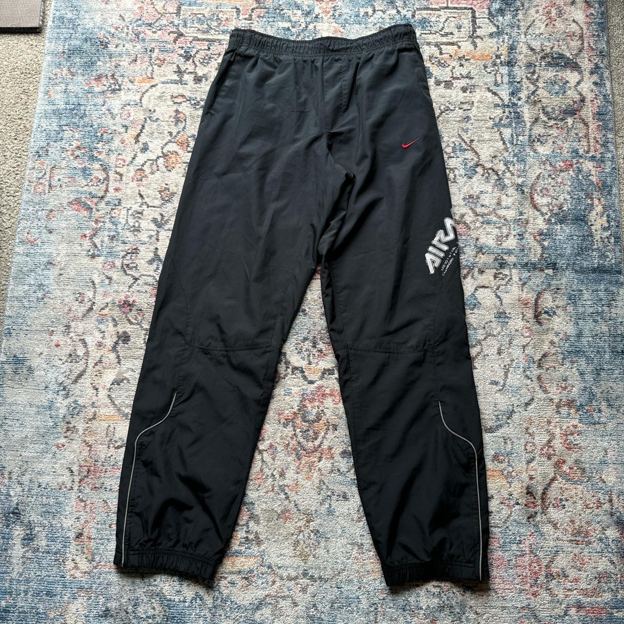 Vintage Nike Airmax Black Tracksuit Bottoms