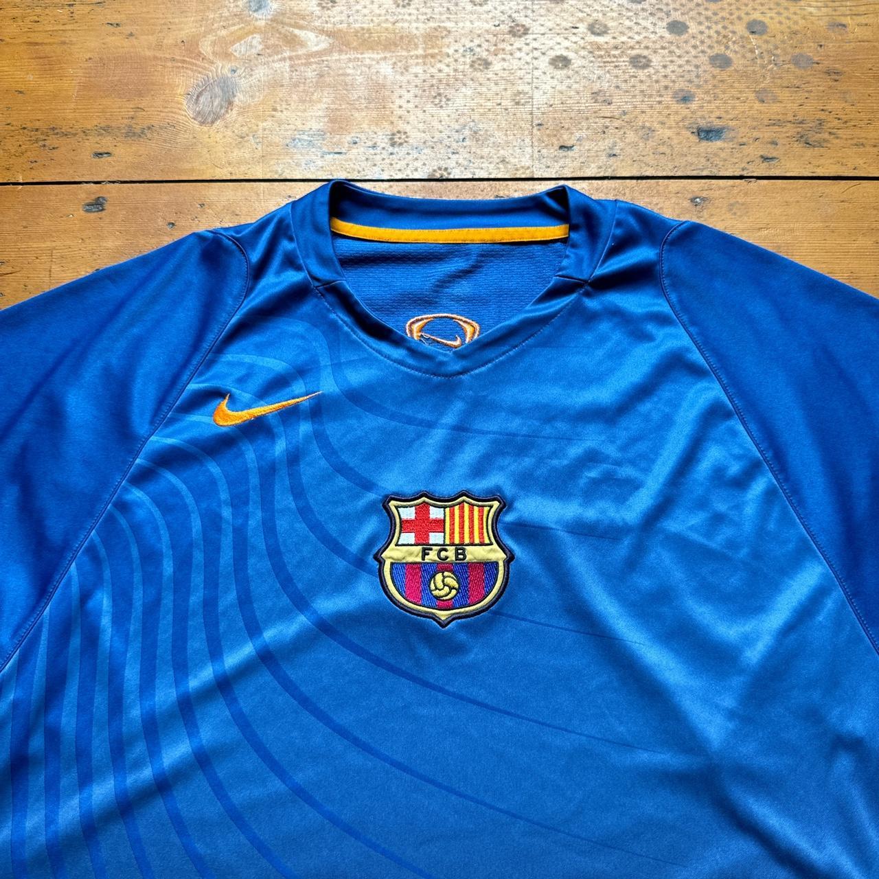 Vintage Barcelona Training Football Shirt