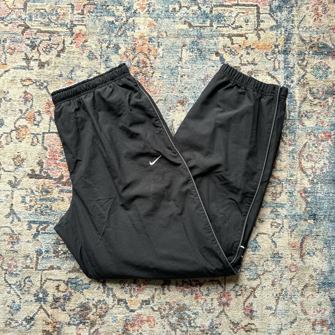 Vintage Nike Black Tracksuit Bottoms