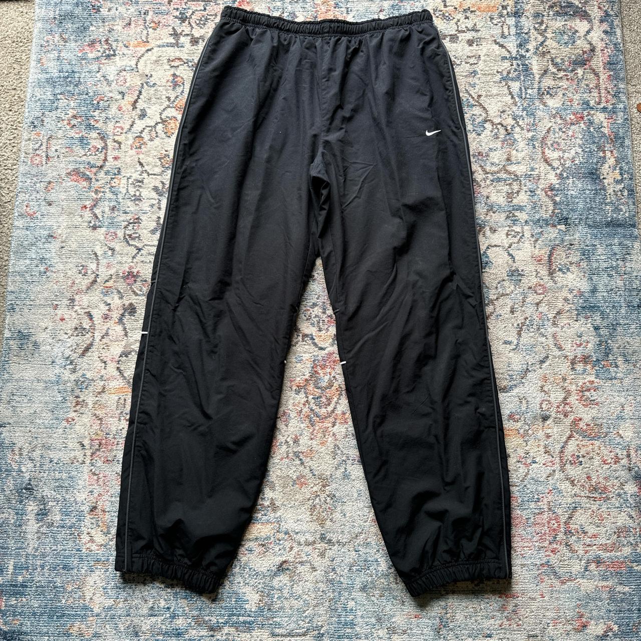 Vintage Nike Black Tracksuit Bottoms