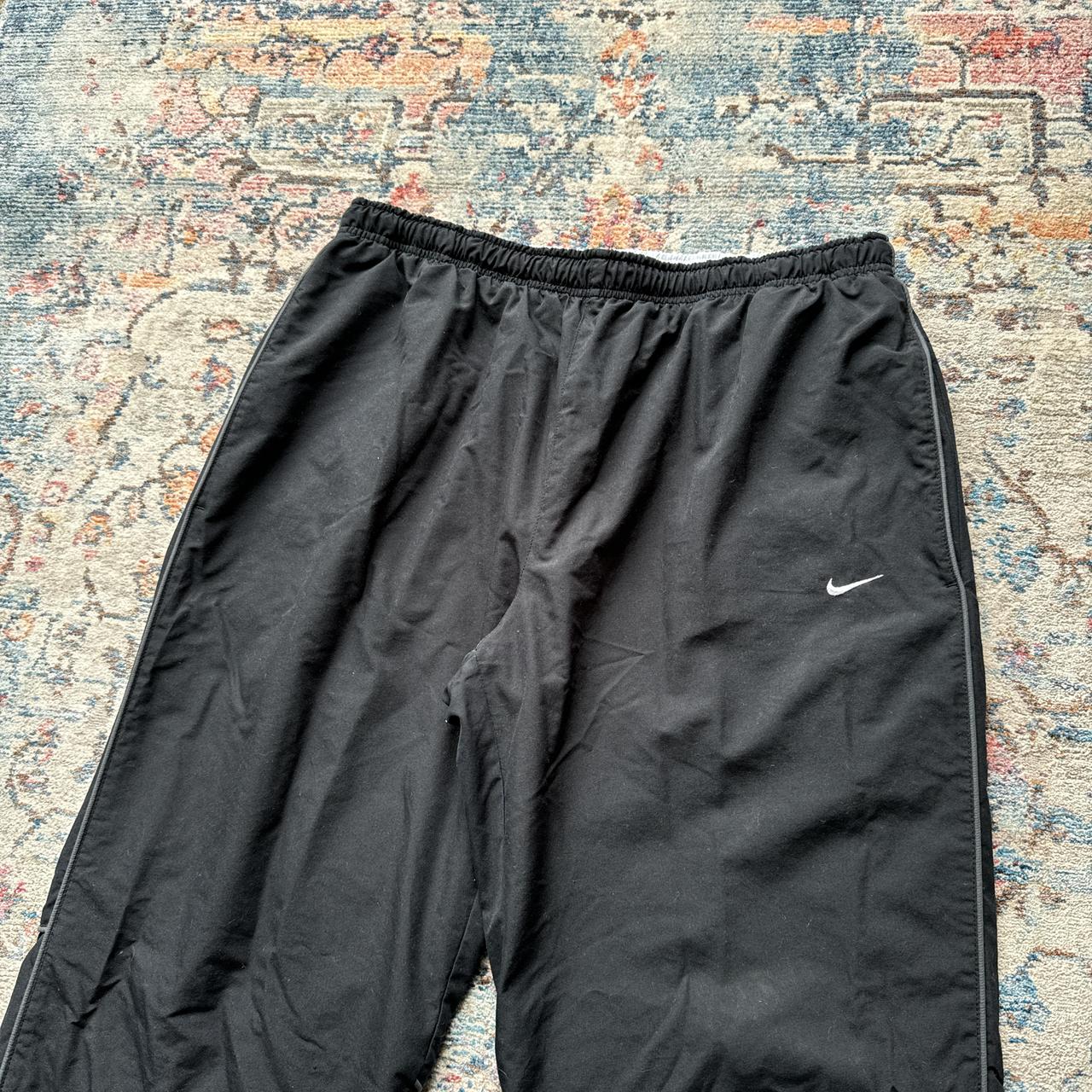 Vintage Nike Black Tracksuit Bottoms